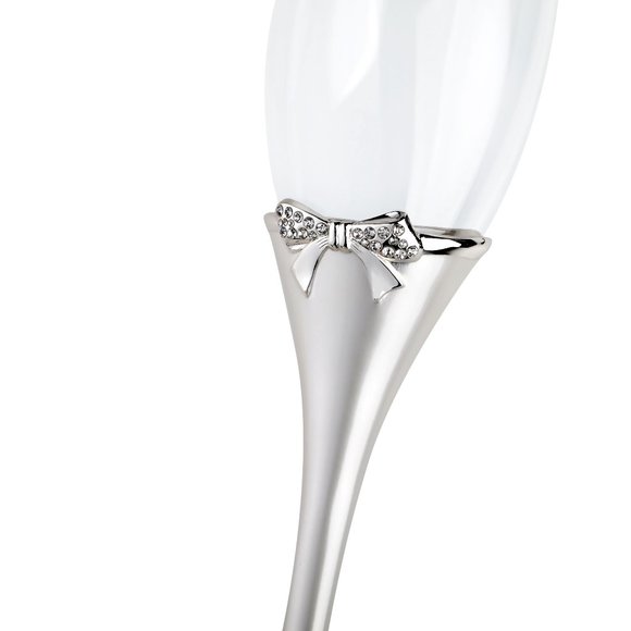Unik Occasions Toasting Glasses & Cake Serving Set in Silver - Picture 5 of 5
